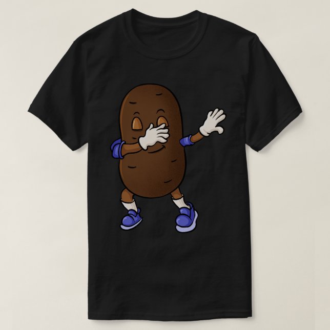 Camiseta Potato Dabbing (Diseño del anverso)