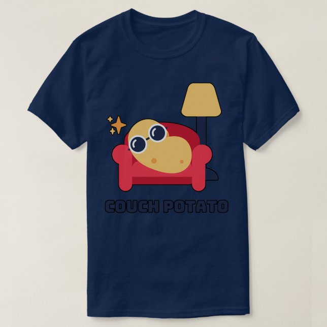 Camiseta Potato del sofá (Diseño del anverso)