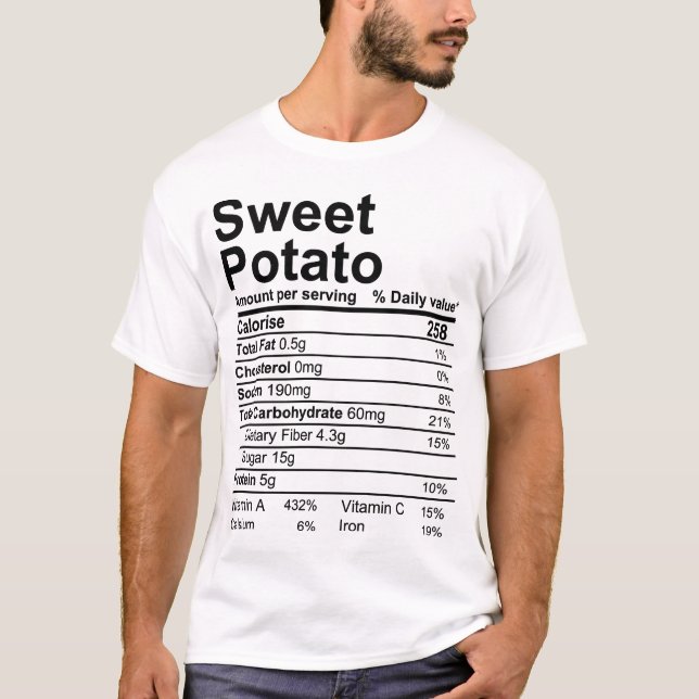 Camiseta Potato dulce (Anverso)