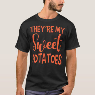 Camiseta Potato dulce Camote Raíz Vegetaria Vegetaria Veget