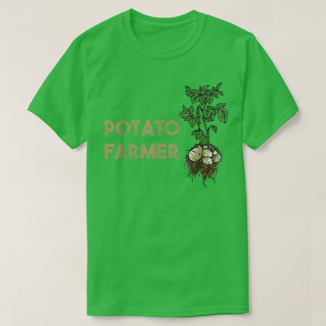 Camiseta Potato Farmer  (Diseño del anverso)