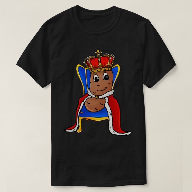 Camiseta Potato King (Diseño del anverso)