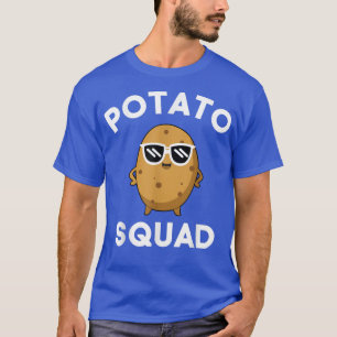 Camiseta POTATO SQUAD Gracioso Vegetario sonriente