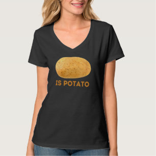 Camiseta Potato Tarde Noche Chiste Meme De La Papa