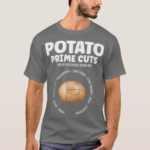 Camiseta Potato Vegan Carnicero Vegetariano Lover