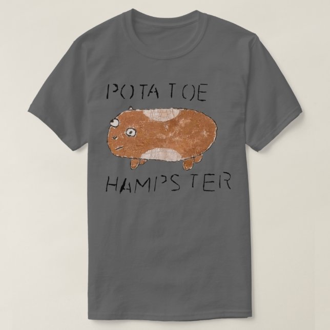Camiseta Potatoe Hampster (Diseño del anverso)