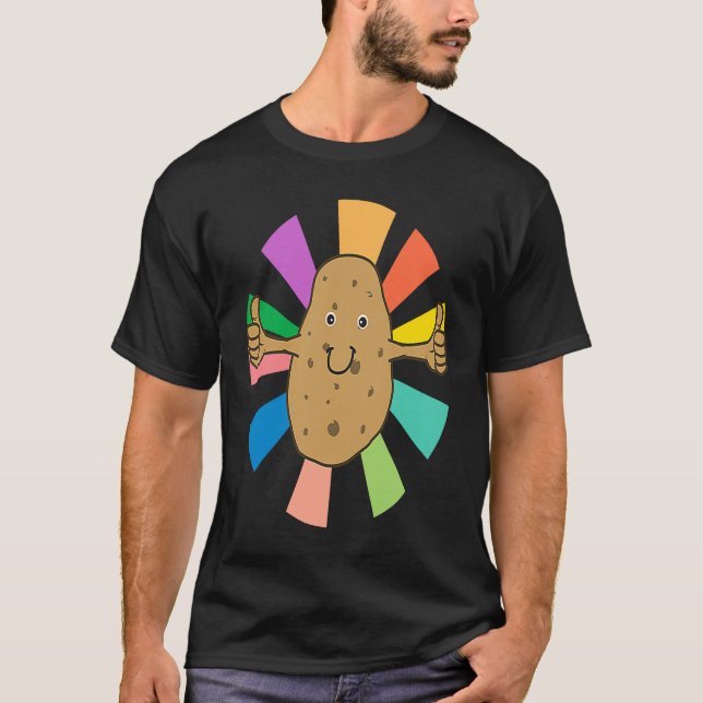 Camiseta Potatoe Ironic Hobby Chef Cooking (Anverso)