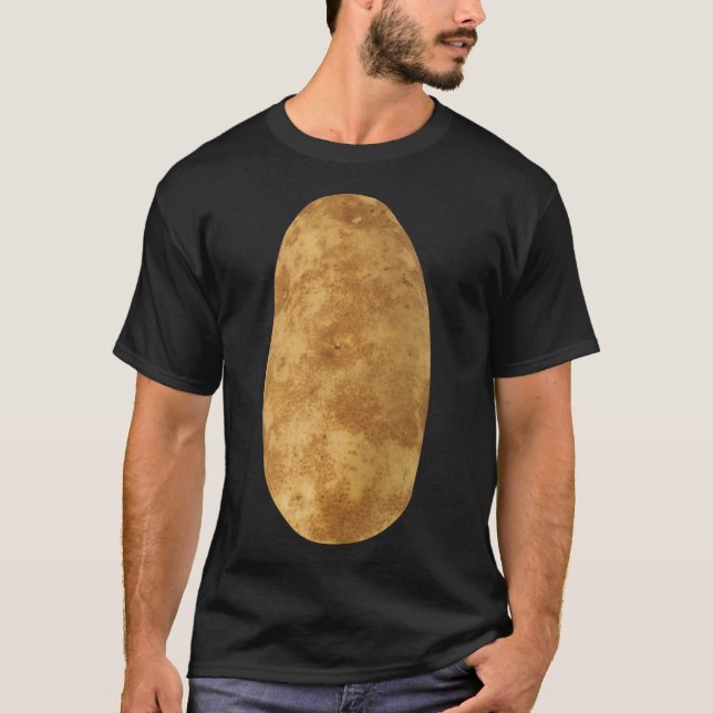 Camiseta Potatoe- Mmmmmm Papas Tshirt Costuma Halloween (Anverso)