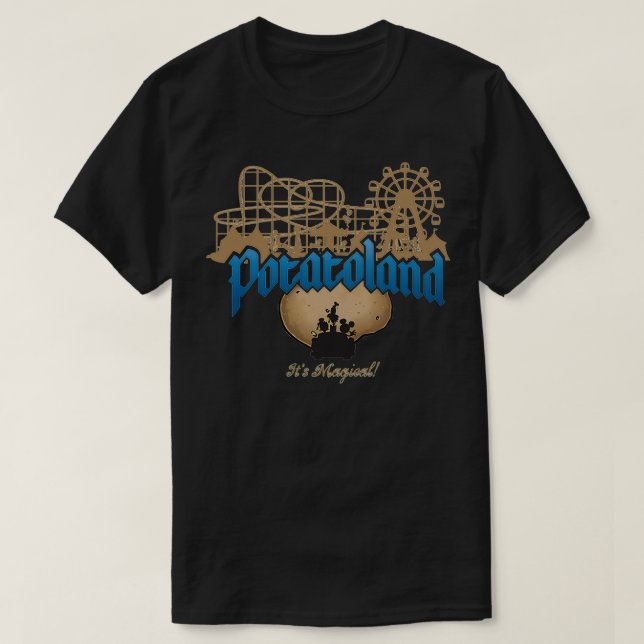 Camiseta Potatoland (Diseño del anverso)