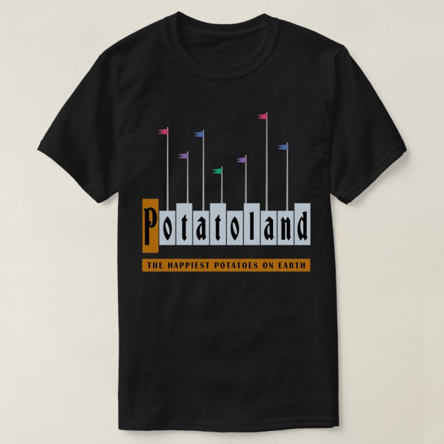 Camiseta Potatoland Classic TShirt (Diseño del anverso)