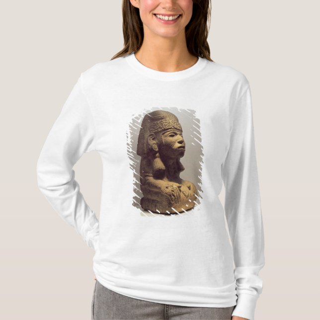 Camiseta Pote bajo la forma de figura del arrodillamiento, (Anverso)