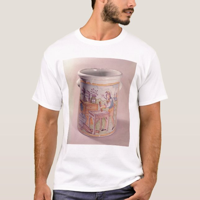 Camiseta Pote del tabaco que representa a un estanquero (Anverso)
