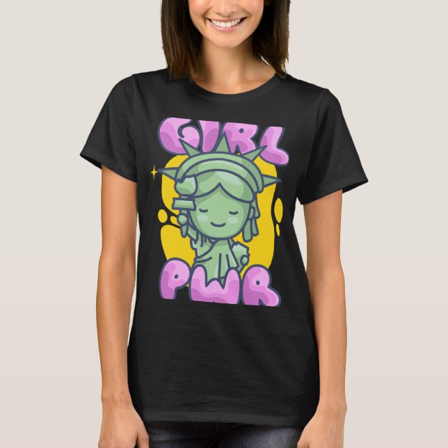 Camiseta Potencia chica (Anverso)