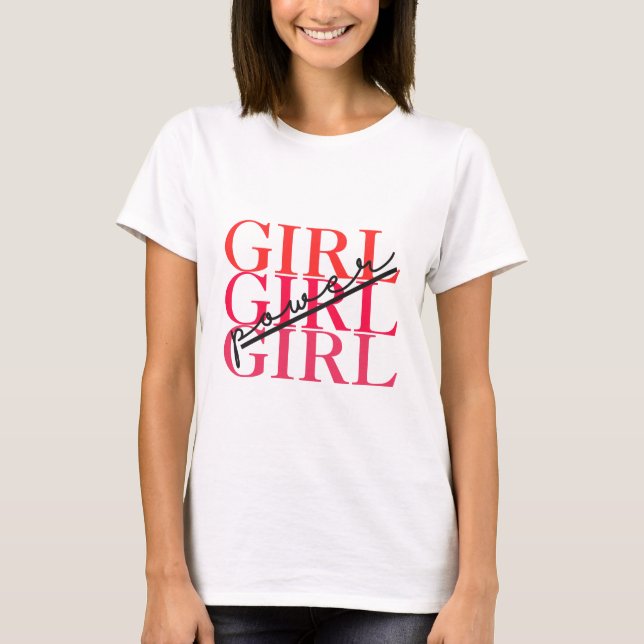 Camiseta potencia chica (Anverso)
