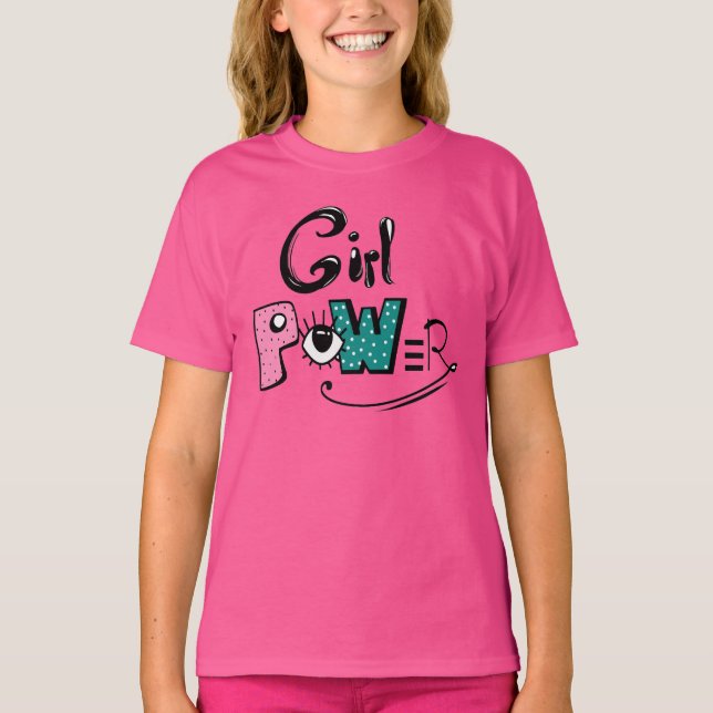 Camiseta Potencia chica (Anverso)