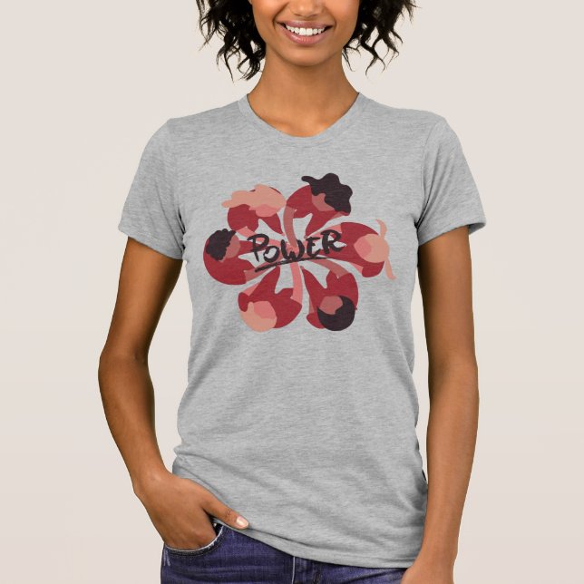 Camiseta Potencia chica (Anverso)