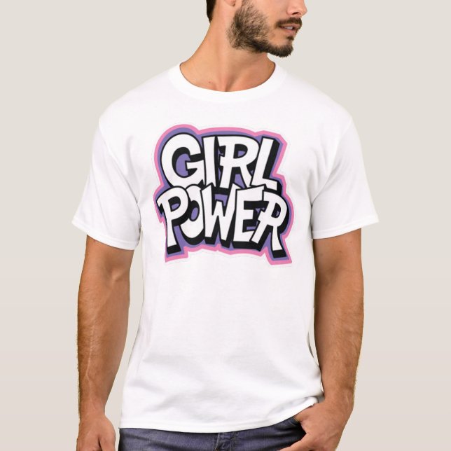 Camiseta potencia chica (Anverso)