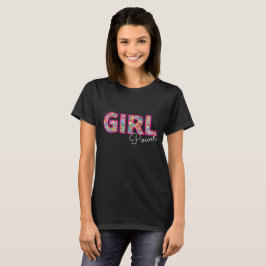 Camiseta Potencia chica | Mujer de Flor Silvestre Rosa