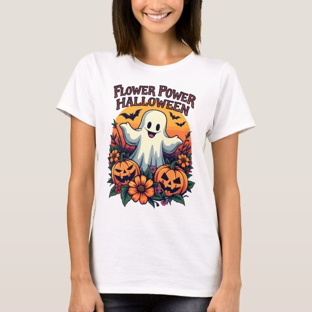 Camiseta Potencia de flor (Anverso)