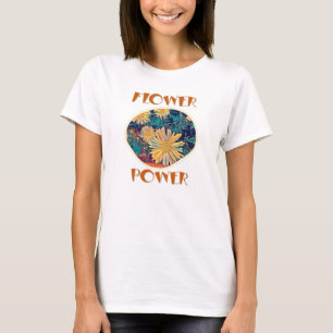 Camiseta Potencia de flor