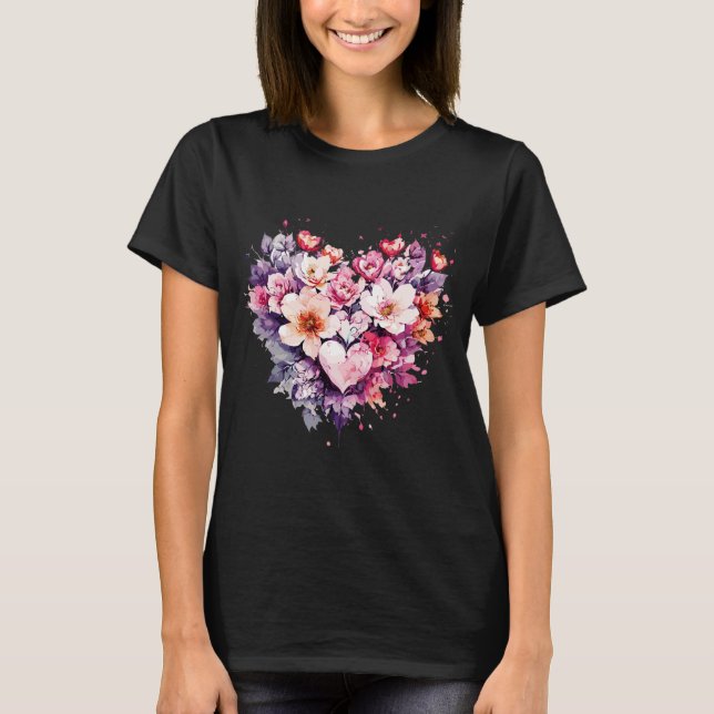 Camiseta Potencia de flor (Anverso)