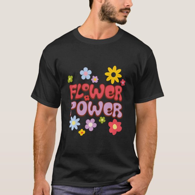 Camiseta Potencia de flor (Anverso)