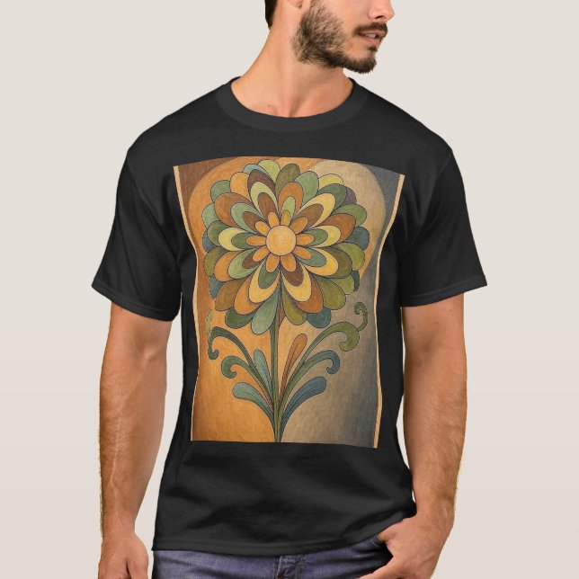 Camiseta Potencia de flor (Anverso)