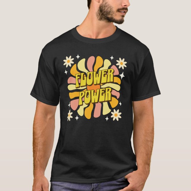 Camiseta Potencia de flor (Anverso)