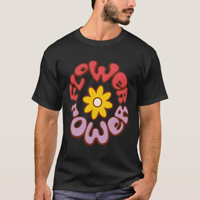 Camiseta Potencia de flor (Anverso)