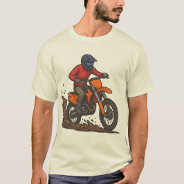 Camiseta Potencia de la bicicleta de tierra completa del ac