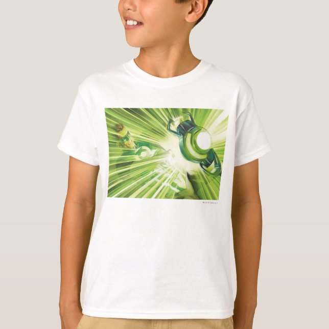 Camiseta Potencia de Lantern verde (Anverso)