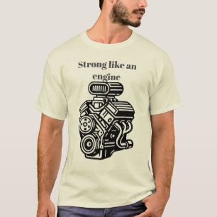 Camiseta Potencia de un motor