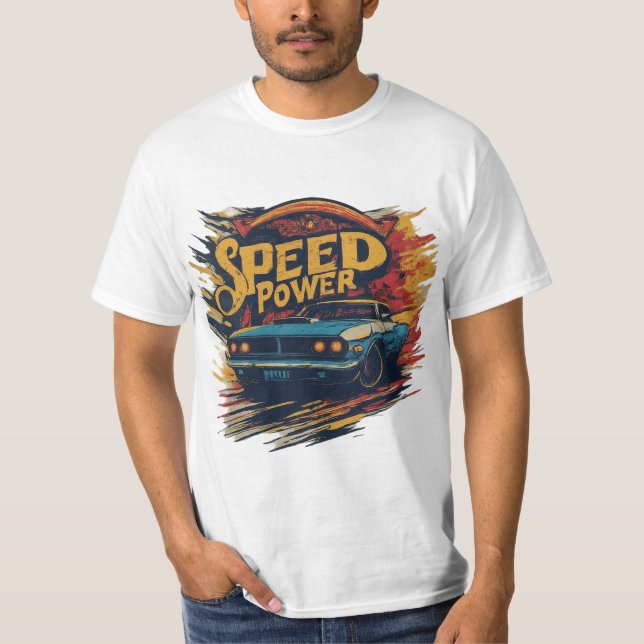 Camiseta Potencia de velocidad (Anverso)