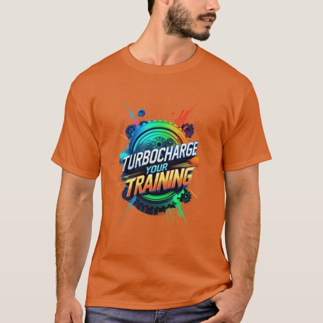 Camiseta Potencia tu Entrenamiento (Anverso)
