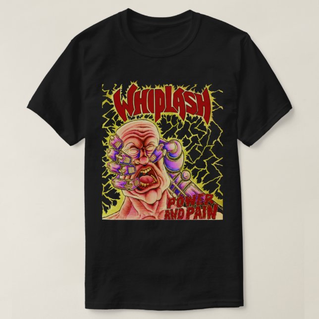 Camiseta Potencia Y Dolor BLANCOS (Diseño del anverso)