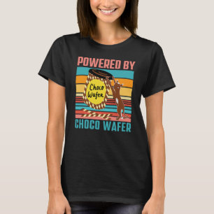 CAMISETA POTENCIADO POR CHOCO WAFER - CHOCO WAFER Y CAT LOV