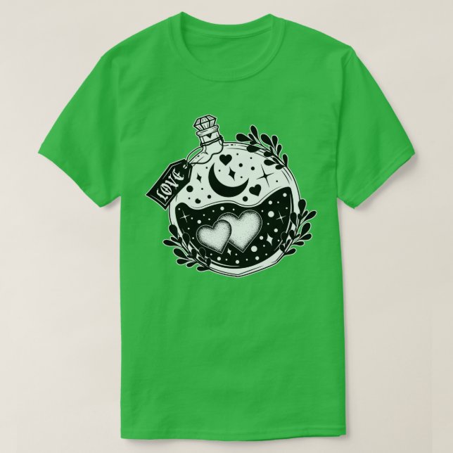 Camiseta Potion Bottle Love (Diseño del anverso)