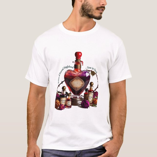 Camiseta Potion of Eternal Singlehood T-Shirt  (Anverso)