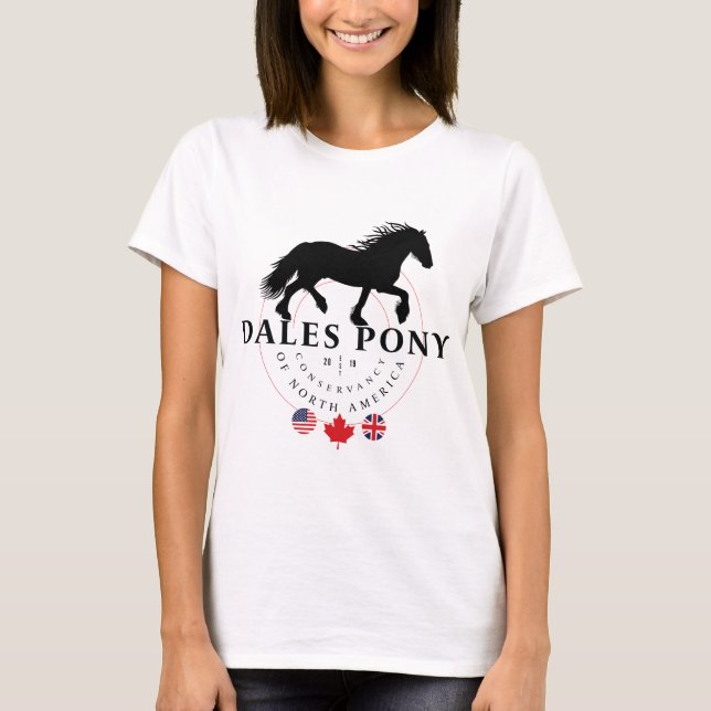 Camiseta Potro de los valles, un proyecto británico raro (Anverso)