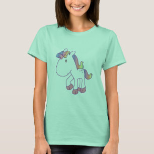 Camiseta Potro precioso del arco iris