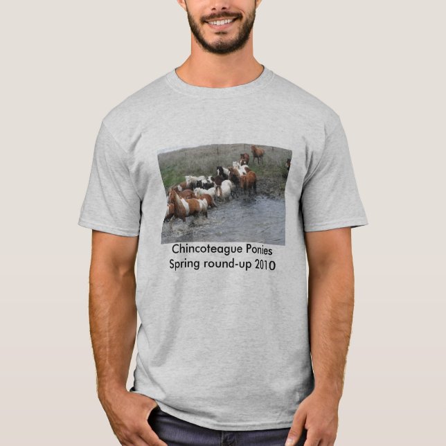 Camiseta Potros de Chincoteague (Anverso)