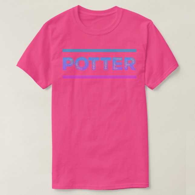Camiseta Potter (Diseño del anverso)
