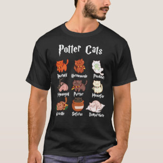 Camiseta Potter Cats Harry Pawter Classic T-Shirt