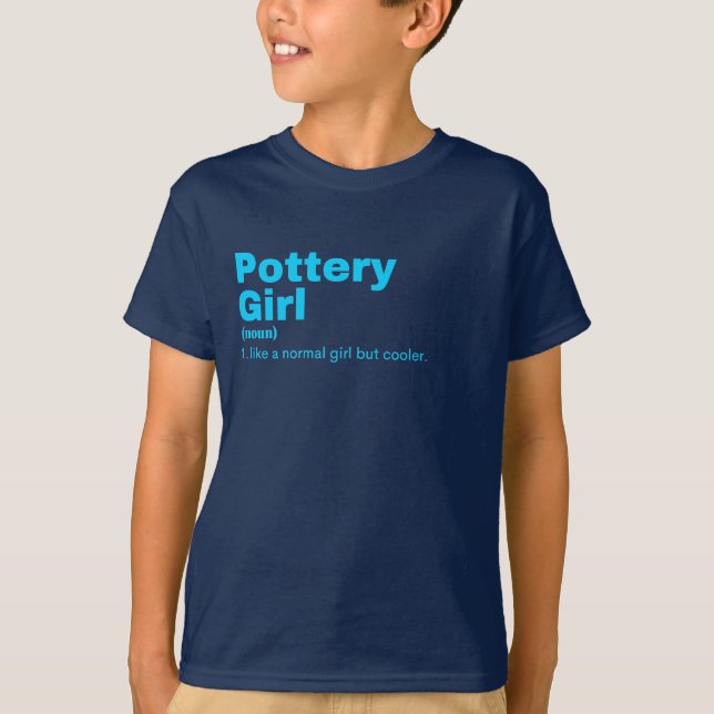 Camiseta Pottery Girl - Pottery (Anverso)