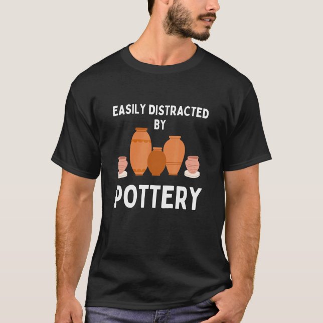 Camiseta pottery maker artist clay pot maker men & women (Anverso)
