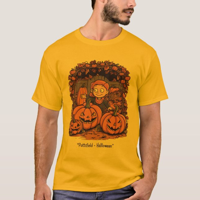 Camiseta Pottsfield - Halloween  (Anverso)