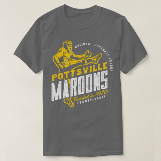 Camiseta Pottsville Maroons (Diseño del anverso)