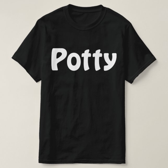 Camiseta Potty T-Shirt (Diseño del anverso)