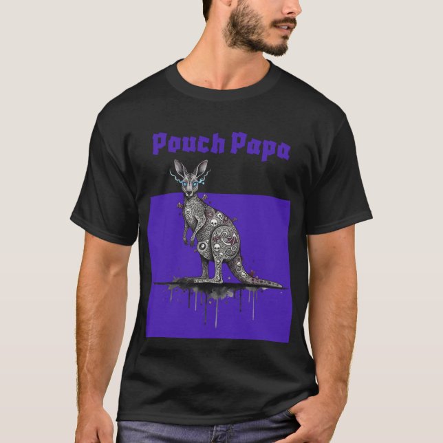 Camiseta Pouch Papa (Anverso)