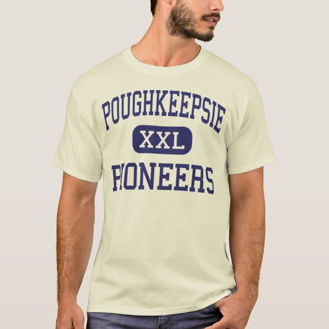 Camiseta Poughkeepsie - pioneros - alto - Poughkeepsie (Anverso)